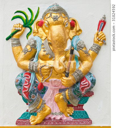 Indian or Hindu ganesha God Named Yoga Ganapati 31824592