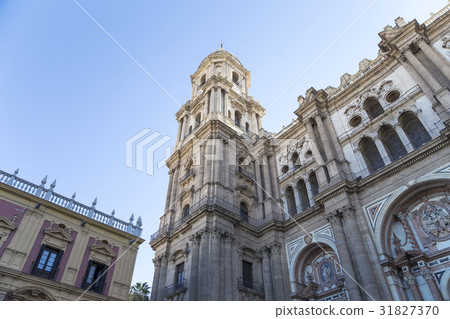 Cathedral of Malaga-- Andalusia, southern Spain. Cathedral of Malaga-- Andalusia, southern Spain. 31827370