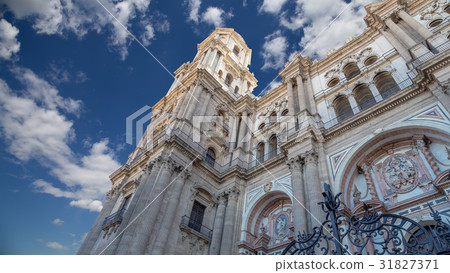 Cathedral of Malaga-- Andalusia, southern Spain. Cathedral of Malaga-- Andalusia, southern Spain. 31827371