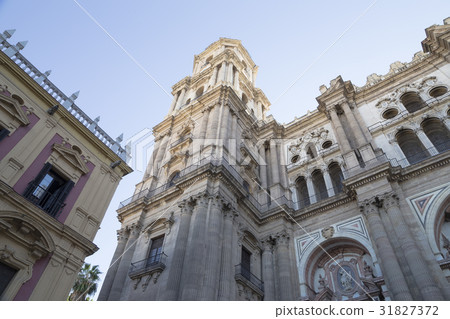 Cathedral of Malaga-- Andalusia, southern Spain. Cathedral of Malaga-- Andalusia, southern Spain. 31827372