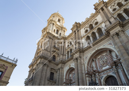 Cathedral of Malaga-- Andalusia, southern Spain. Cathedral of Malaga-- Andalusia, southern Spain. 31827373