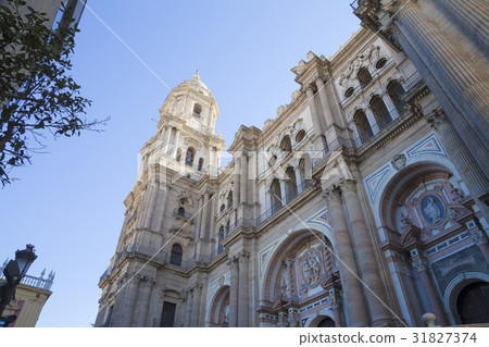 Cathedral of Malaga-- Andalusia, southern Spain. Cathedral of Malaga-- Andalusia, southern Spain. 31827374