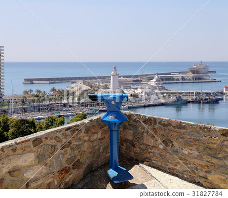 Malaga in Andalusia, Spain. Aerial view Malaga in Andalusia, Spain. Aerial view 31827784