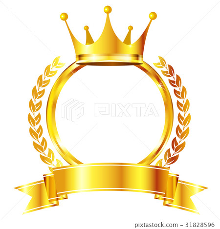 皇冠獎牌框架圖標 31828596