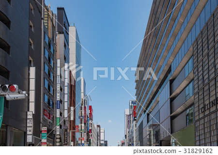 東京·銀座城市景觀 31829162