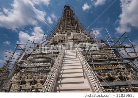泰國曼谷的Akatsuki寺Wat Arun(正在裝修) 泰國曼谷的Akatsuki寺Wat Arun(正在裝修) 31829683