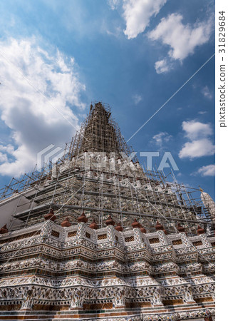 泰國曼谷的Akatsuki寺Wat Arun(正在裝修) 泰國曼谷的Akatsuki寺Wat Arun(正在裝修) 31829684