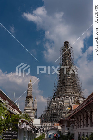 泰國曼谷的Akatsuki寺Wat Arun(正在裝修) 泰國曼谷的Akatsuki寺Wat Arun(正在裝修) 31829700