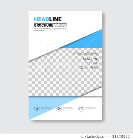 Template Design Brochure, Annual Report, Magazine Template Design Brochure, Annual Report, Magazine 31830932