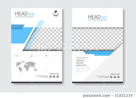 Template Design Brochure Set, Annual Report 31831235