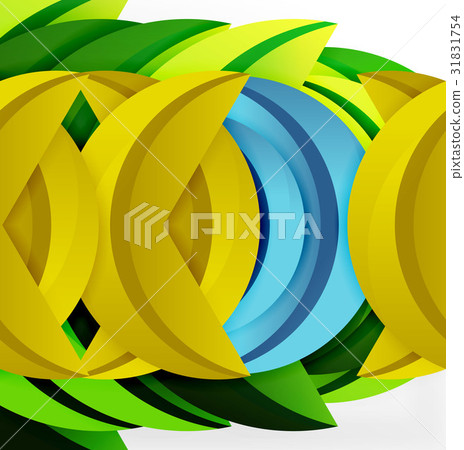 3D wave design - Stock Illustration [31831754] - PIXTA