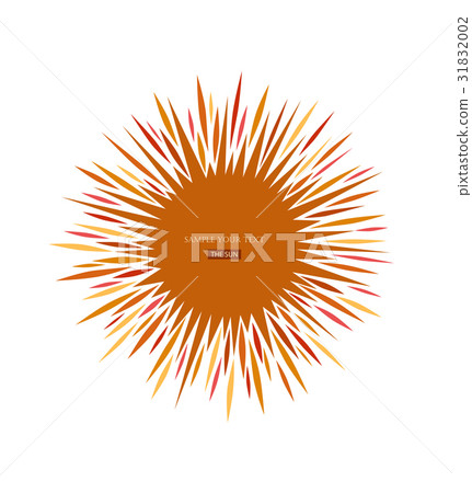Sun icon sign. Sun icon sign. 31832002