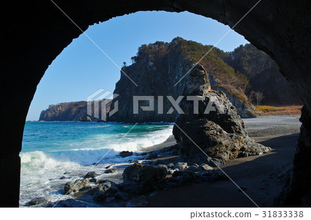 Sea which can be seen at Tanohata village 31833338