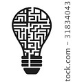light bulb maze 31834043
