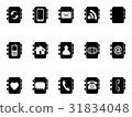 black phone address book icons 31834048