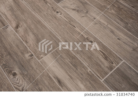 wood texture tiled floor - wooden stoneware 31834740