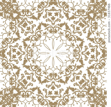 Floral pattern Flourish background Arabic ornament 31837466