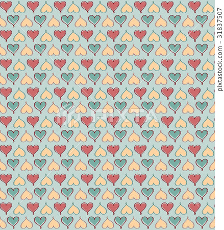 Love heart background. Holiday seamless pattern Love heart background. Holiday seamless pattern 31837507