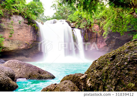 Haew Suwat Waterfall in Thailand Haew Suwat Waterfall in Thailand 31839412