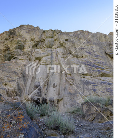 Buddha statue Khartse Khar near Suru Valley 31839816