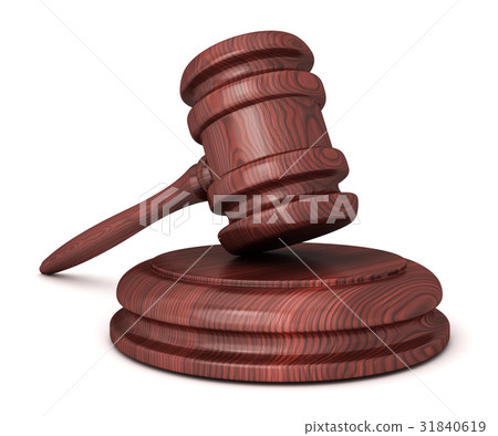Only wooden gavel 31840619