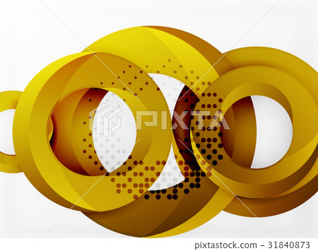 Circle background design 31840873