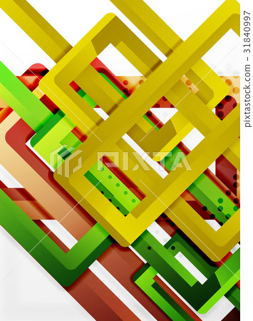 Rectangle tube elements, vector background Rectangle tube elements, vector background 31840997