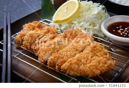 Japanese deep fried pork. Japanese deep fried pork. 31841231