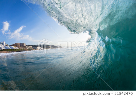 Wave Swimming Ocean Apartments Coastline 31842470