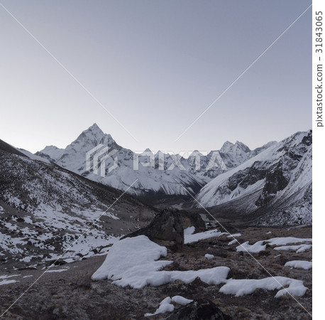 Ama dablam and Everest base camp trek in Himalayas Ama dablam and Everest base camp trek in Himalayas 31843065