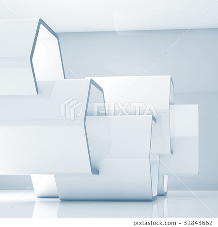 Abstract 3d honeycombs structure Abstract 3d honeycombs structure 31843662