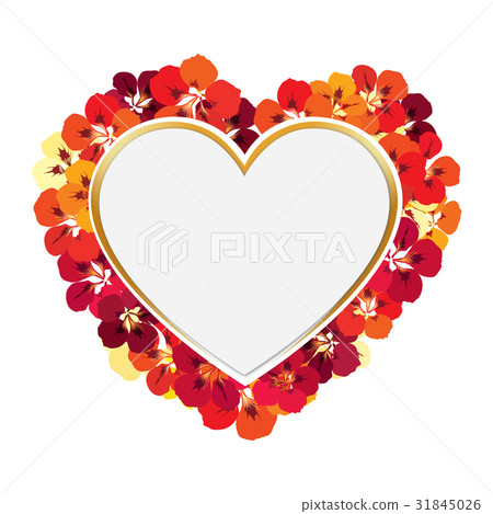 Love heart frame background. holiday greeting card Love heart frame background. holiday greeting card 31845026