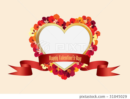 Love heart frame background. holiday greeting card Love heart frame background. holiday greeting card 31845029