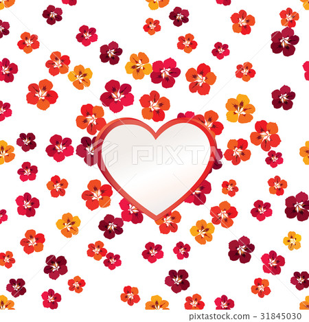 Love heart frame background. holiday greeting card 31845030