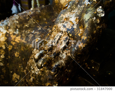 The buddha image in Phra Pathom Chedi, Thailand. The buddha image in Phra Pathom Chedi, Thailand. 31847000
