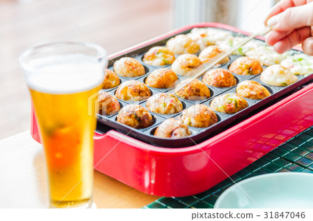 Takoyaki啤酒在家Taco Pa 31847046
