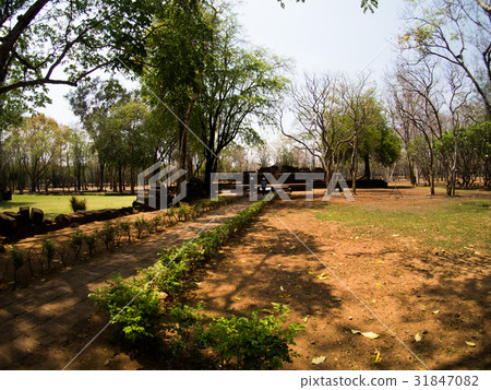 Ancient thai castle or Prasat Muang Singh,Thailand Ancient thai castle or Prasat Muang Singh,Thailand 31847082