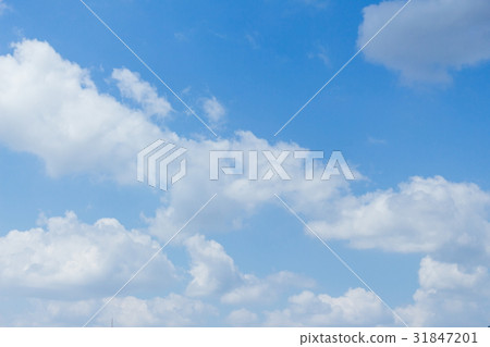 blue sky with clouds white. 31847201