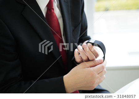 Office Wearable Terminals Business Man Business Conference Room 31848057