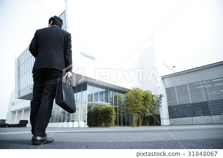 back view, business man, person 31848067