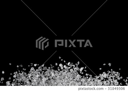 Sea salt crystals Sea salt crystals 31849306