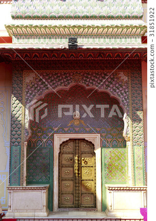 城市宮殿，齋浦爾，拉賈斯坦邦，印度 31851922