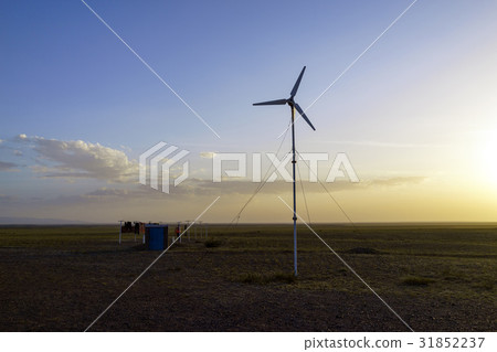 Weather vane, Gobi Desert, Mongolia Weather vane, Gobi Desert, Mongolia 31852237