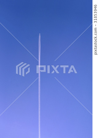 flight, airplane, contrail 31853946