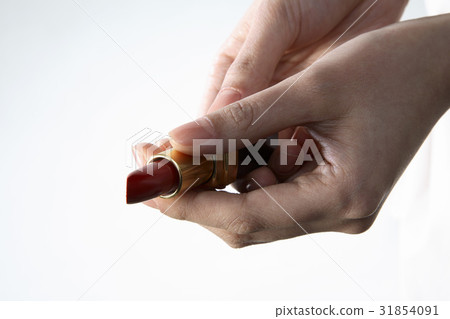Hand, lipstick 31854091