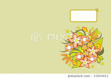 colorful cover design notebook with flowers colorful cover design notebook with flowers 31854431