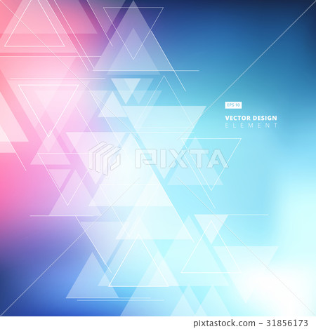 abstract blurred background with triangles pattern - Stock Illustration ...