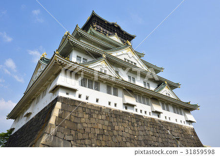 Osaka Castle castle tower (Osaka prefecture Osaka city) 31859598