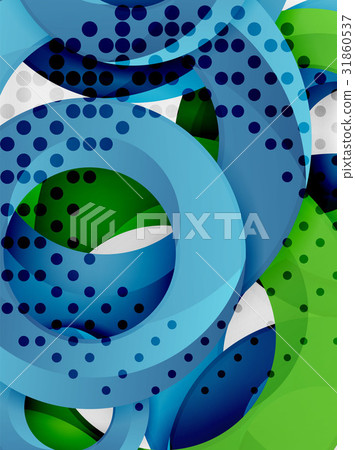 Circle background design - Stock Illustration [31860537] - PIXTA
