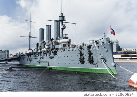Aurora cruiser museum, Saint-Petersburg, Russia Aurora cruiser museum, Saint-Petersburg, Russia 31860654